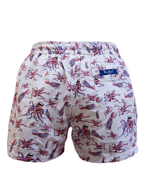 costume sartoriale da bambino con polipi Blue Real Capri | POLIPKIDSBIANCO
